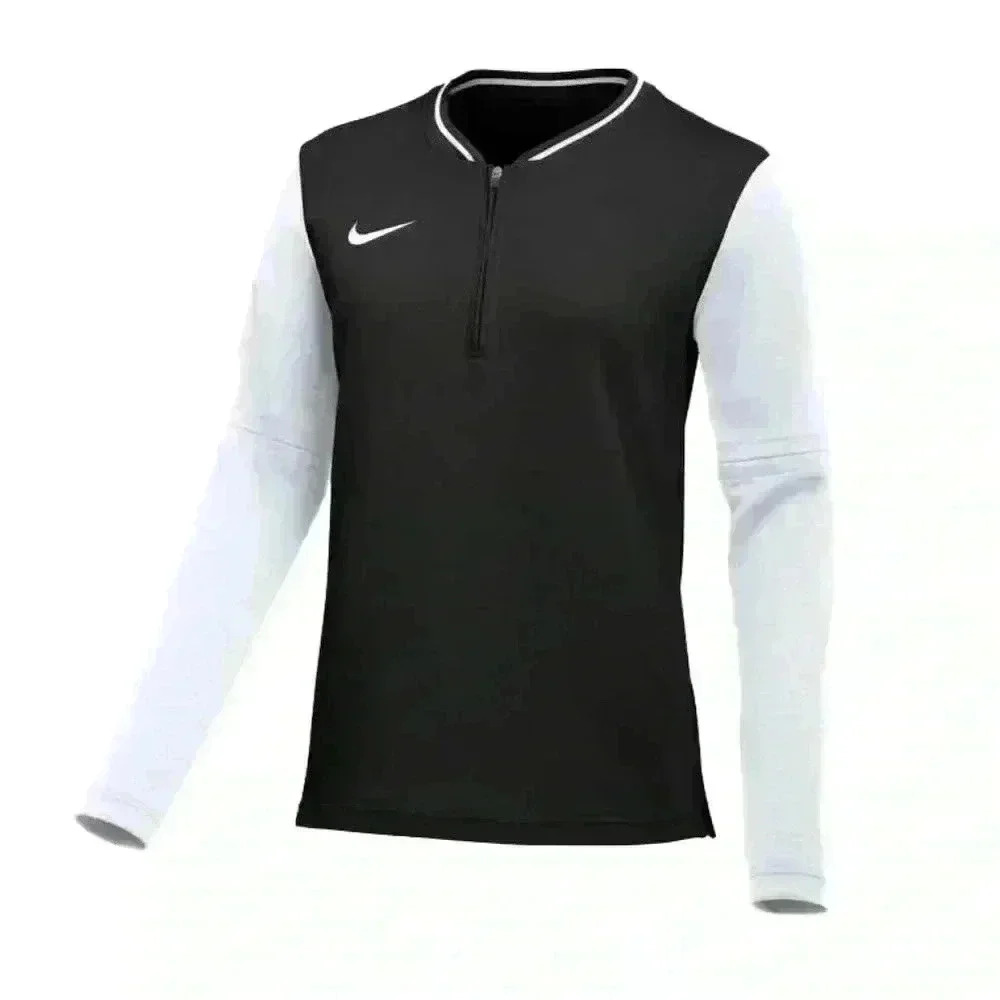 NWT NIKE WOMEN'S DRI-FIT HALF ZIP COACHES LONG SLEEVE TOP
